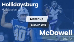 Matchup: Hollidaysburg vs. McDowell  2019