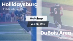 Matchup: Hollidaysburg vs. DuBois Area  2019