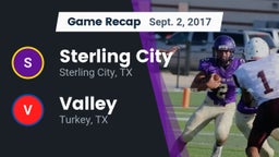 Recap: Sterling City  vs. Valley  2017