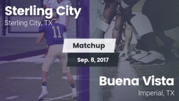 Matchup: Sterling City vs. Buena Vista  2017