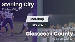 Matchup: Sterling City vs. Glasscock County  2017