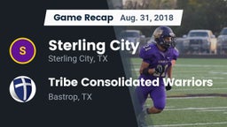 Recap: Sterling City  vs. Tribe Consolidated Warriors 2018