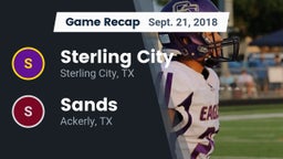 Recap: Sterling City  vs. Sands  2018