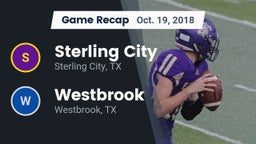 Recap: Sterling City  vs. Westbrook  2018