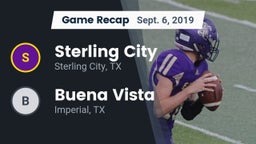 Recap: Sterling City  vs. Buena Vista  2019