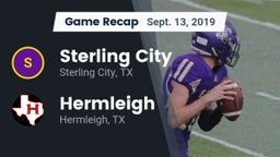 Recap: Sterling City  vs. Hermleigh  2019
