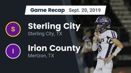 Recap: Sterling City  vs. Irion County  2019