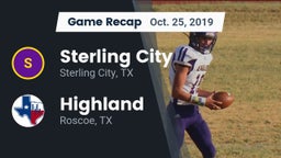 Recap: Sterling City  vs. Highland  2019
