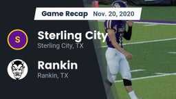 Recap: Sterling City  vs. Rankin  2020
