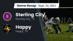 Recap: Sterling City  vs. Happy  2021