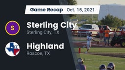 Recap: Sterling City  vs. Highland  2021