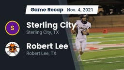 Recap: Sterling City  vs. Robert Lee  2021