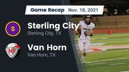 Recap: Sterling City  vs. Van Horn  2021