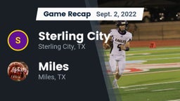 Recap: Sterling City  vs. Miles  2022