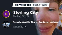Recap: Sterling City  vs. Texas Leadership Charter Academy - Abilene 2022