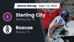 Recap: Sterling City  vs. Roscoe  2022