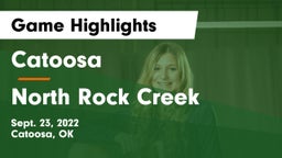 Catoosa  vs North Rock Creek Game Highlights - Sept. 23, 2022