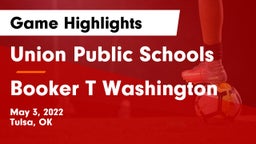 Union Public Schools vs Booker T Washington  Game Highlights - May 3, 2022