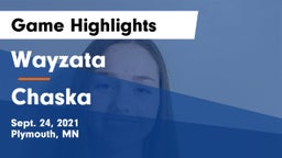 Wayzata  vs Chaska  Game Highlights - Sept. 24, 2021