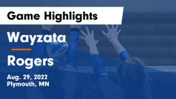 Wayzata  vs Rogers  Game Highlights - Aug. 29, 2022