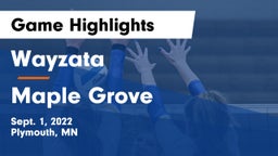 Wayzata  vs Maple Grove  Game Highlights - Sept. 1, 2022