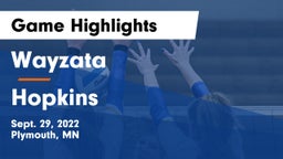 Wayzata  vs Hopkins  Game Highlights - Sept. 29, 2022