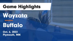 Wayzata  vs Buffalo  Game Highlights - Oct. 6, 2022