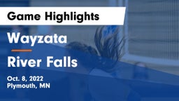 Wayzata  vs River Falls Game Highlights - Oct. 8, 2022