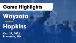 Wayzata  vs Hopkins Game Highlights - Oct. 27, 2022