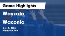 Wayzata  vs Waconia  Game Highlights - Oct. 6, 2023