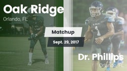 Matchup: Oak Ridge vs. Dr. Phillips  2017
