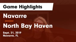 Navarre  vs North Bay Haven  Game Highlights - Sept. 21, 2019
