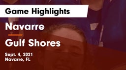 Navarre  vs Gulf Shores  Game Highlights - Sept. 4, 2021