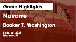 Navarre  vs Booker T. Washington  Game Highlights - Sept. 16, 2021