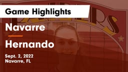 Navarre  vs Hernando Game Highlights - Sept. 2, 2022