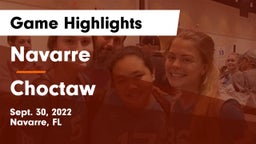 Navarre  vs Choctaw  Game Highlights - Sept. 30, 2022
