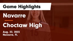Navarre  vs Choctaw High Game Highlights - Aug. 22, 2023
