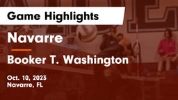 Navarre  vs Booker T. Washington  Game Highlights - Oct. 10, 2023