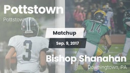 Matchup: Pottstown vs. Bishop Shanahan  2017