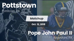 Matchup: Pottstown vs. Pope John Paul II 2018