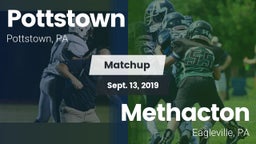 Matchup: Pottstown vs. Methacton  2019