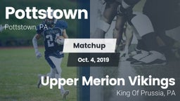Matchup: Pottstown vs. Upper Merion Vikings 2019