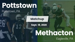 Matchup: Pottstown vs. Methacton  2020