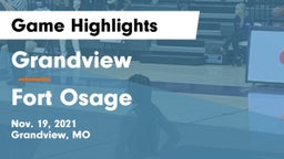 Grandview  vs Fort Osage  Game Highlights - Nov. 19, 2021