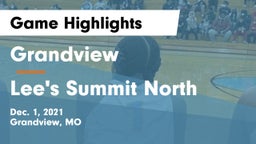 Grandview  vs Lee's Summit North  Game Highlights - Dec. 1, 2021