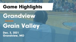 Grandview  vs Grain Valley  Game Highlights - Dec. 3, 2021