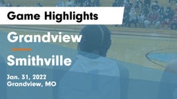 Grandview  vs Smithville  Game Highlights - Jan. 31, 2022
