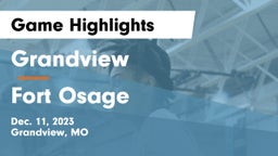 Grandview  vs Fort Osage  Game Highlights - Dec. 11, 2023