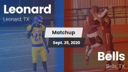 Matchup: Leonard vs. Bells  2020