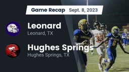 Recap: Leonard  vs. Hughes Springs  2023